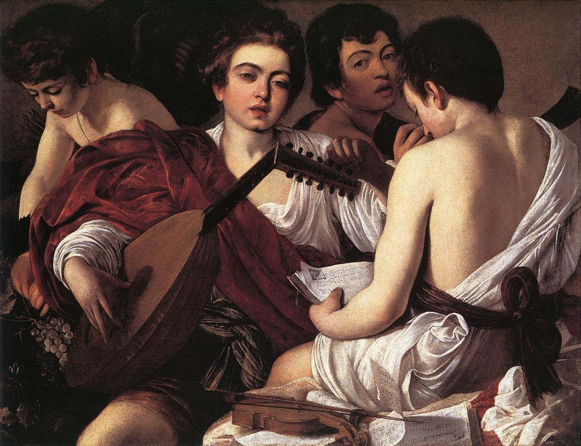 Caravaggio The Musicians